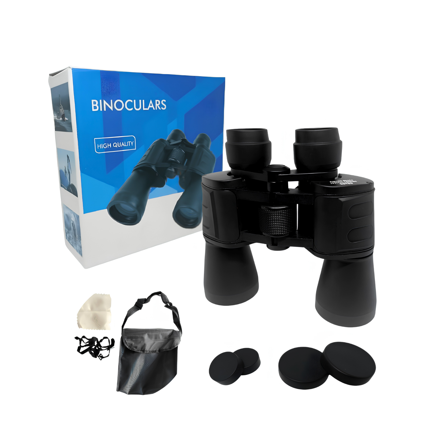 Large eyepiece binoculars high-definition 10x50