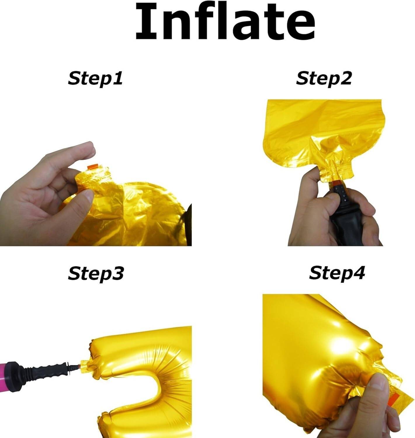 Foil Letter Balloons 40 Inch Golden