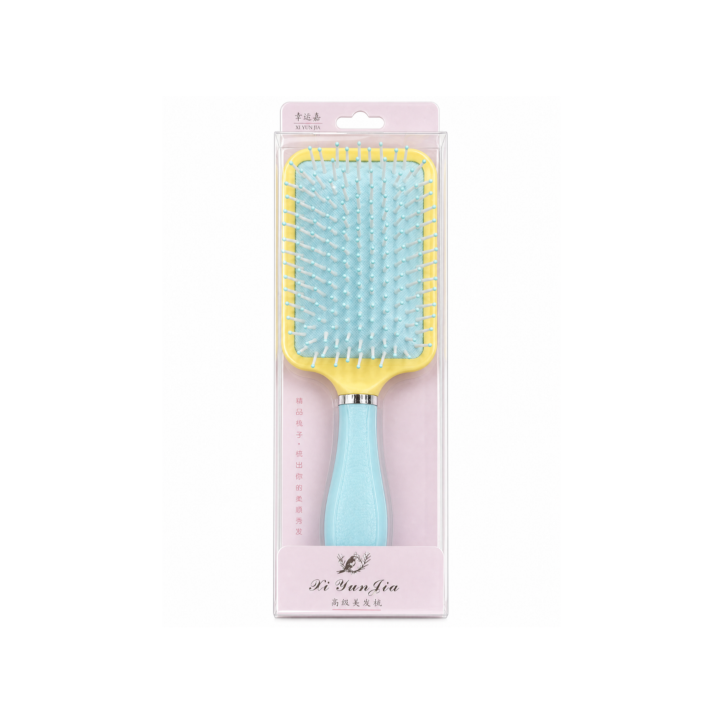Scented Hair Brushes for Women and Detangling Paddle Brush, Great On Wet or Dry Hair, No More Tangle Hair Brush Set for Straight Long Thick Curly Natural Hair