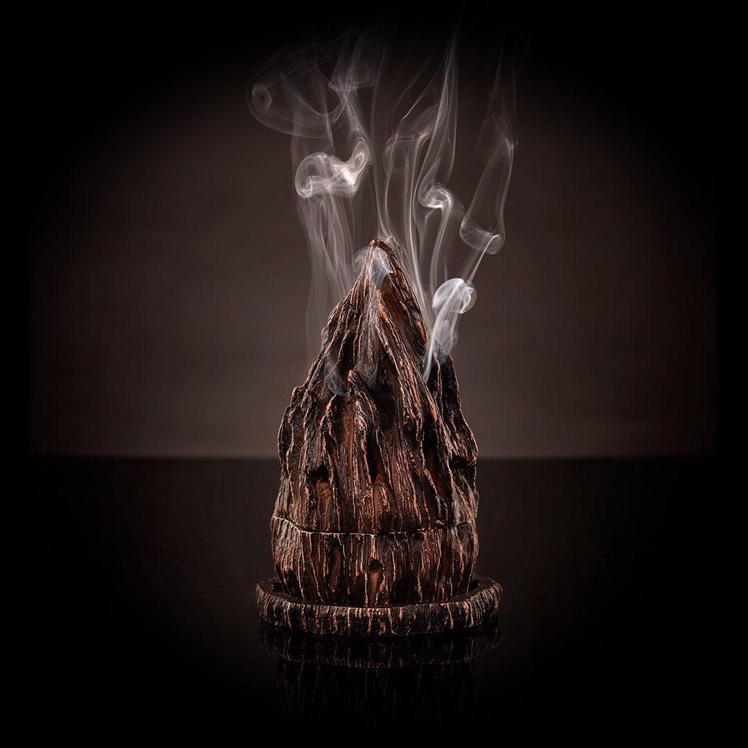 Incense Burner in the Shape of a Natural Oud Fragment