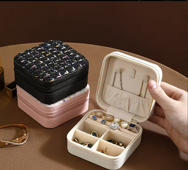 Jewelry Organizer, Jewelry Box, Storage Travel Portable Jewelry Storage Box Earrings Ring Small Jewelry Box Beautiful And Stylish Small Portable
