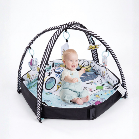 Crawling Blanket Ball Pit Removable Toys