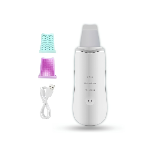 Ultrasonic Anti-Aging Face Cleaner Skin Scrubber with Blackhead Wrinkle Remova