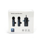 3 in 1 Wireless Microphone for iPhone, Android, Camera, USB-C, Mini Noise-Cancelling Lavalier Microphone