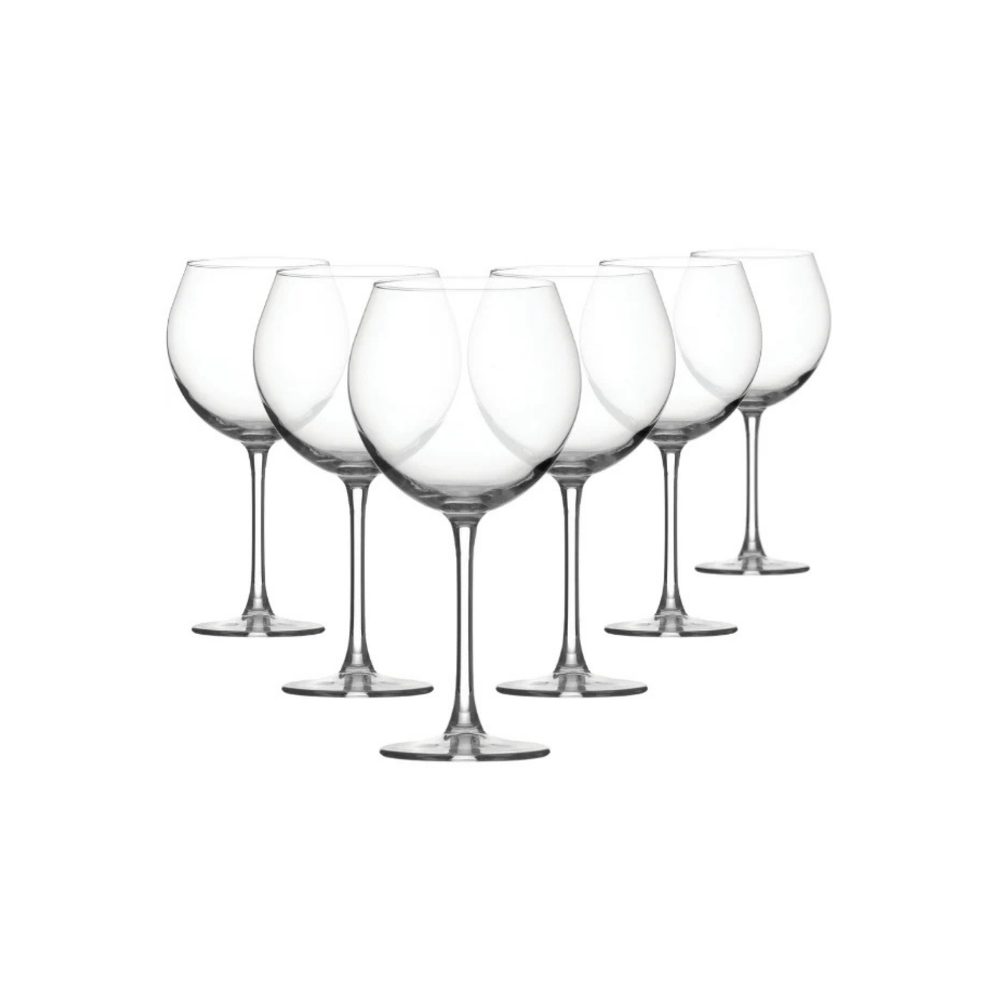 Wine Glassclear  650 Ml ,Pack Of 6