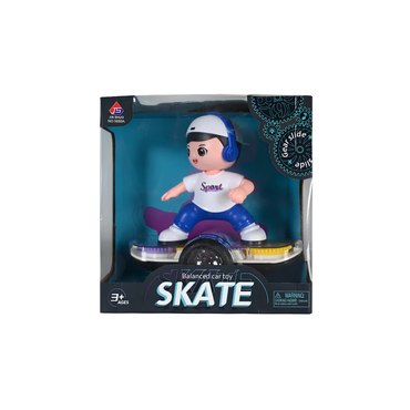 Balanced Car Toy - Musical Skate Adventure with Gear Slide