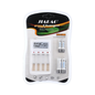 Jiabao Battery Charger with 4 Pieces 600mAh 4 AA Rechargeable Batteries