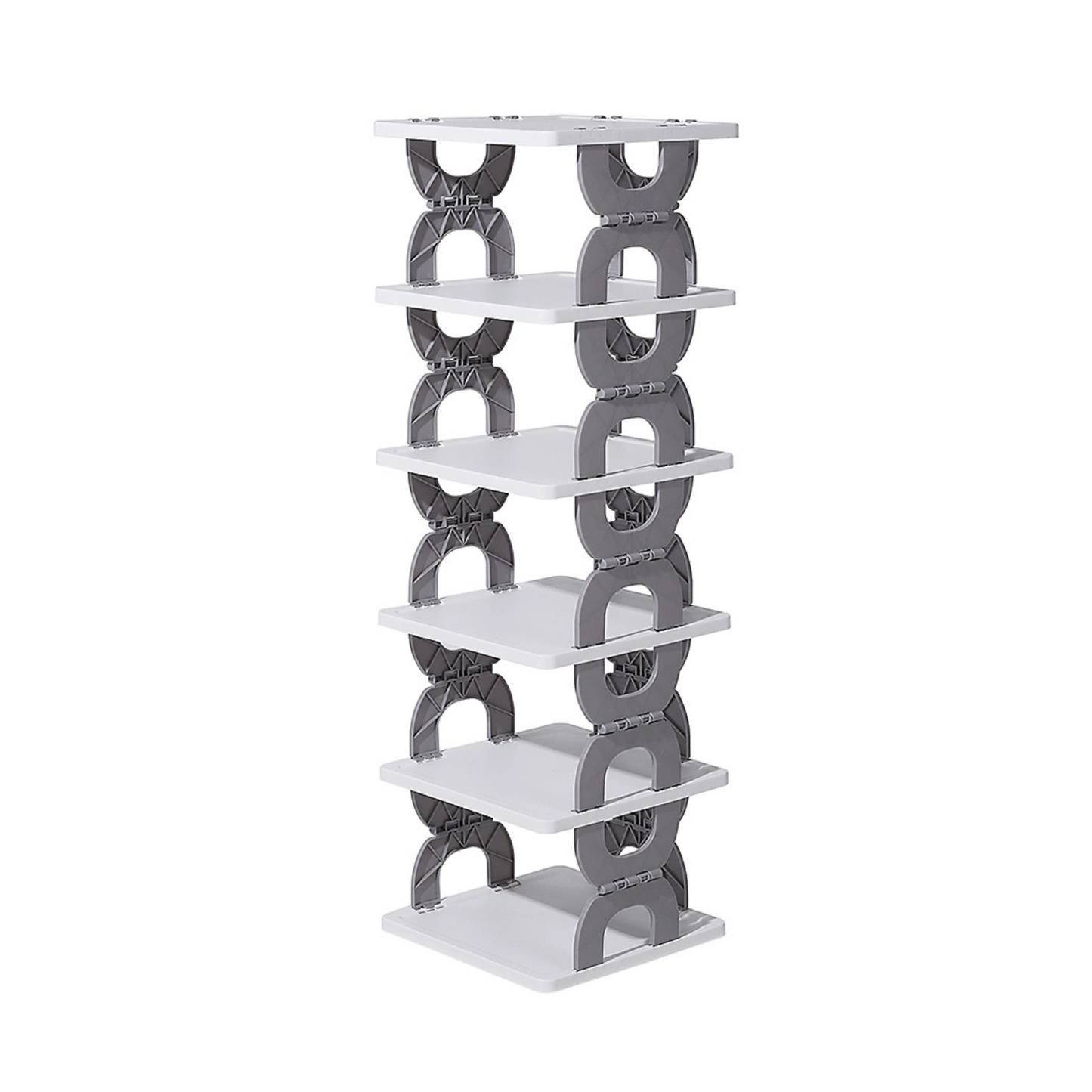 Foldable Shoe Rack, Collapsible Shoe Rack, 6-Tier