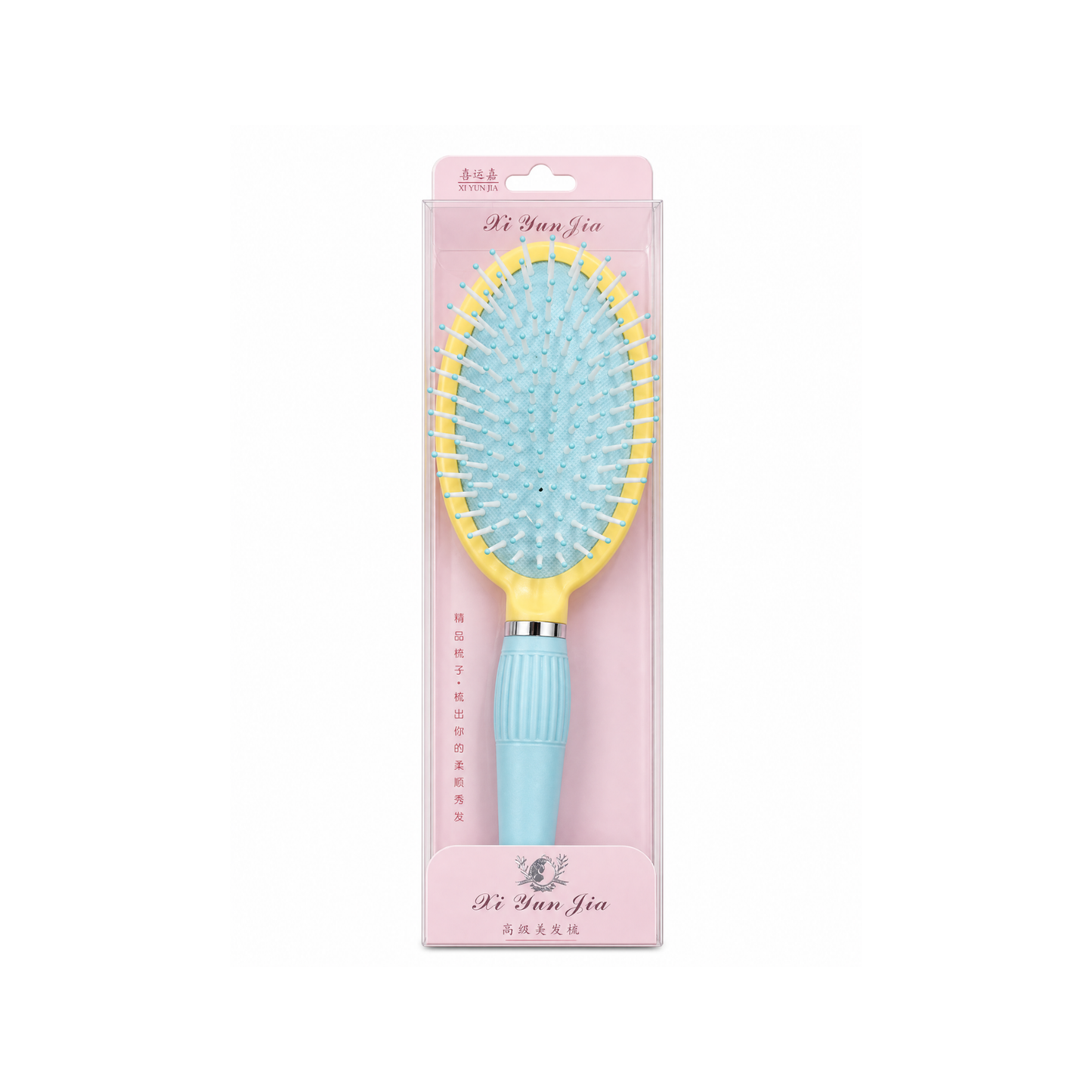 Scented Hair Brushes for Women  and Detangling Paddle Brush, Great On Wet or Dry Hair, No More Tangle Hair Brush Set for Straight Long Thick Curly Natural Hair