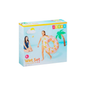 Swimming Tube featuring a multicolor floral pattern