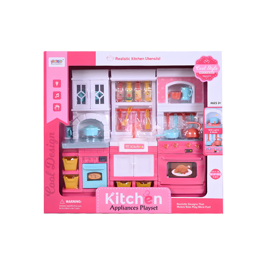 Kitchen Accessories Toys | Kids Play Kitchen Set