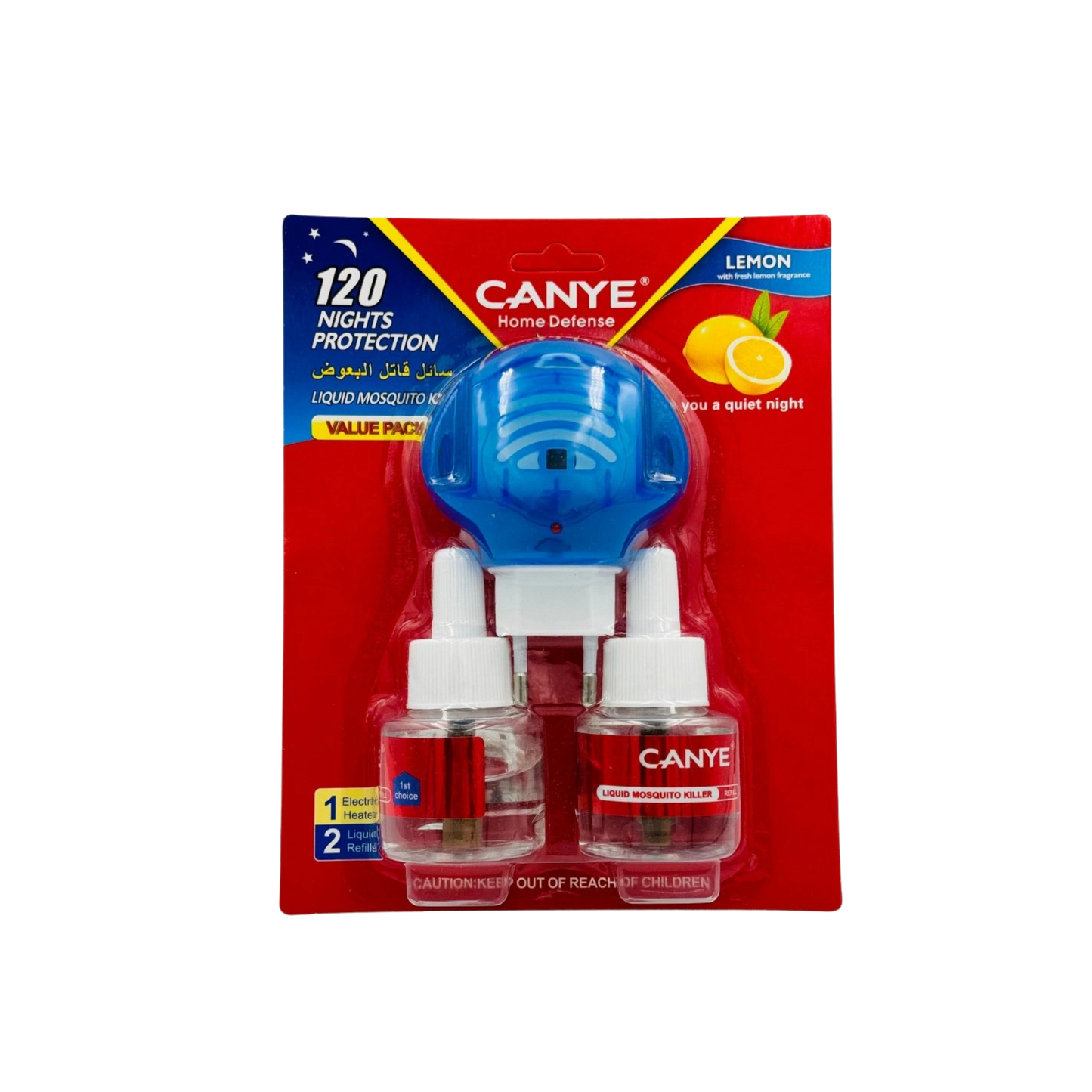 CANYE Liquid Mosquito Killer Refill with 120 Nights Protection