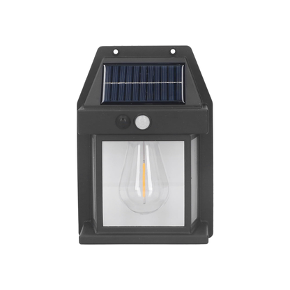 Solar Tungsten Wire Wall Light, Easy To Install 3 Modes Exterior Lighting Fixtures Wall Mount with Screws for Yards