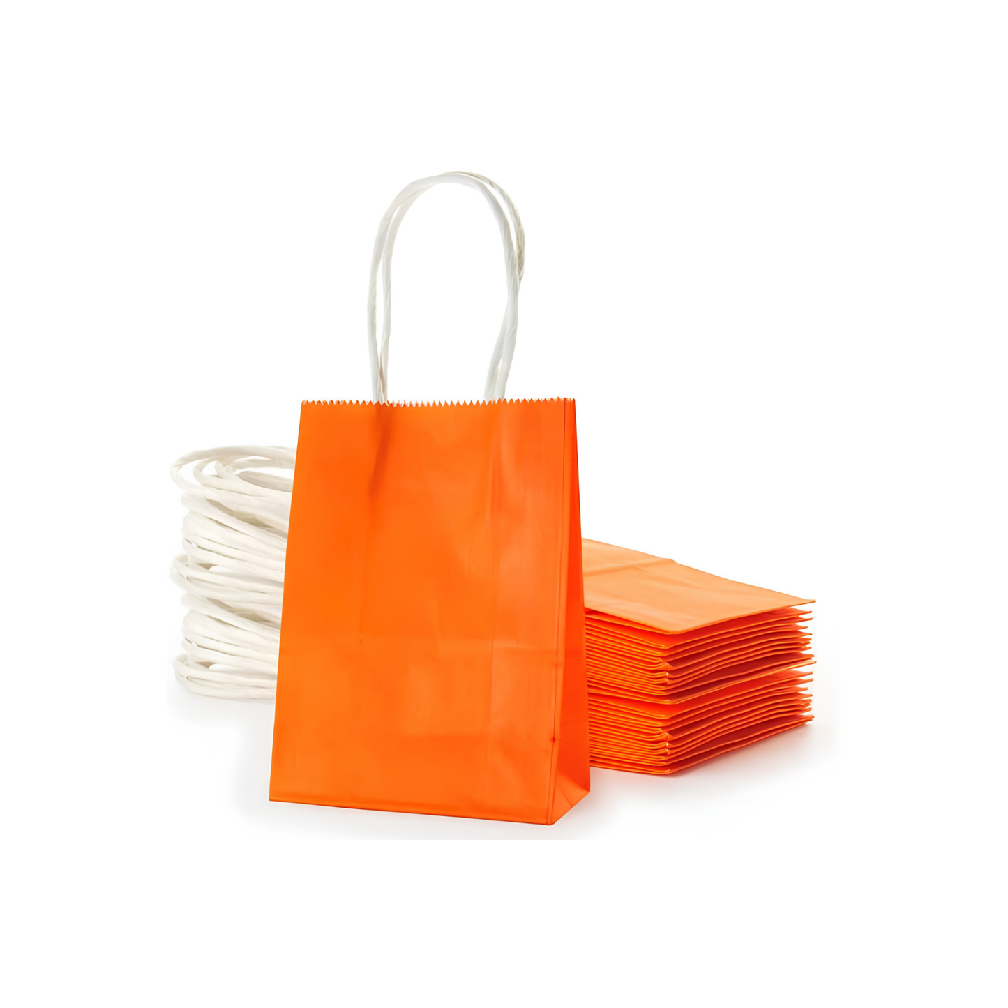 pack of 5 Small paper bag multi color size 12x15x7