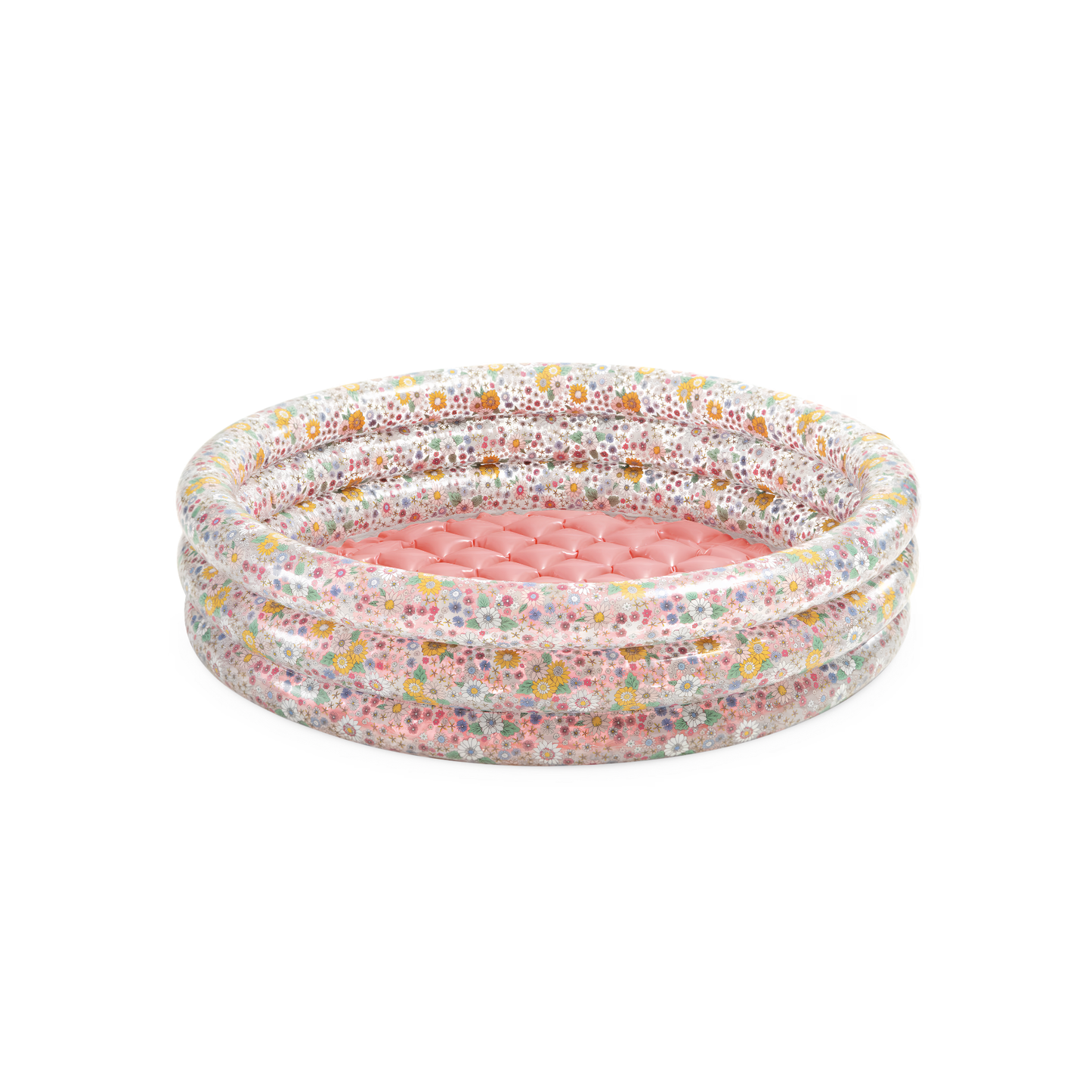 Floral-patterned Intex inflatable baby pool