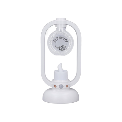 Essential Oil Diffuser, Retro Motion Sensor Ultrasound Diffuser Humidifier LED Candlelight with USB Cable for Bedroom