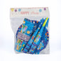 Disposable blue Happy Birthday themed party set for children