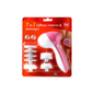 Generic 7-In-1 Beauty Care Massager Pink/White