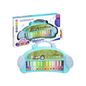 Children Learning Electronic Organ Keyboard Piano Music