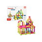 64-piece Magnetic Sticks set, colorful rods and balls for 3D construction